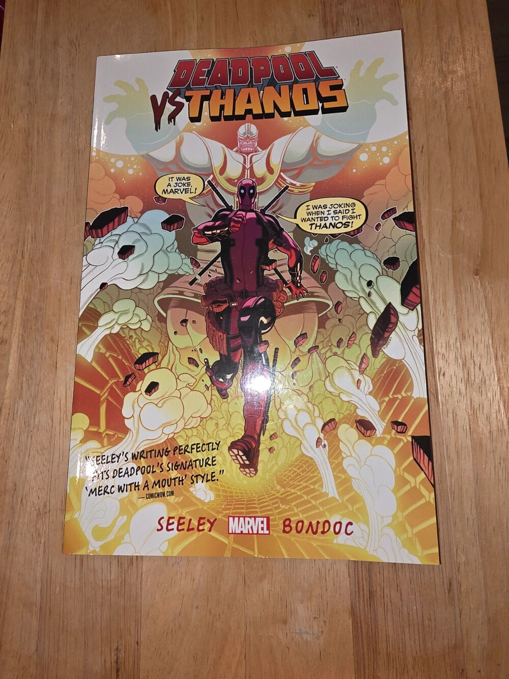 Deadpool Vs. Thanos